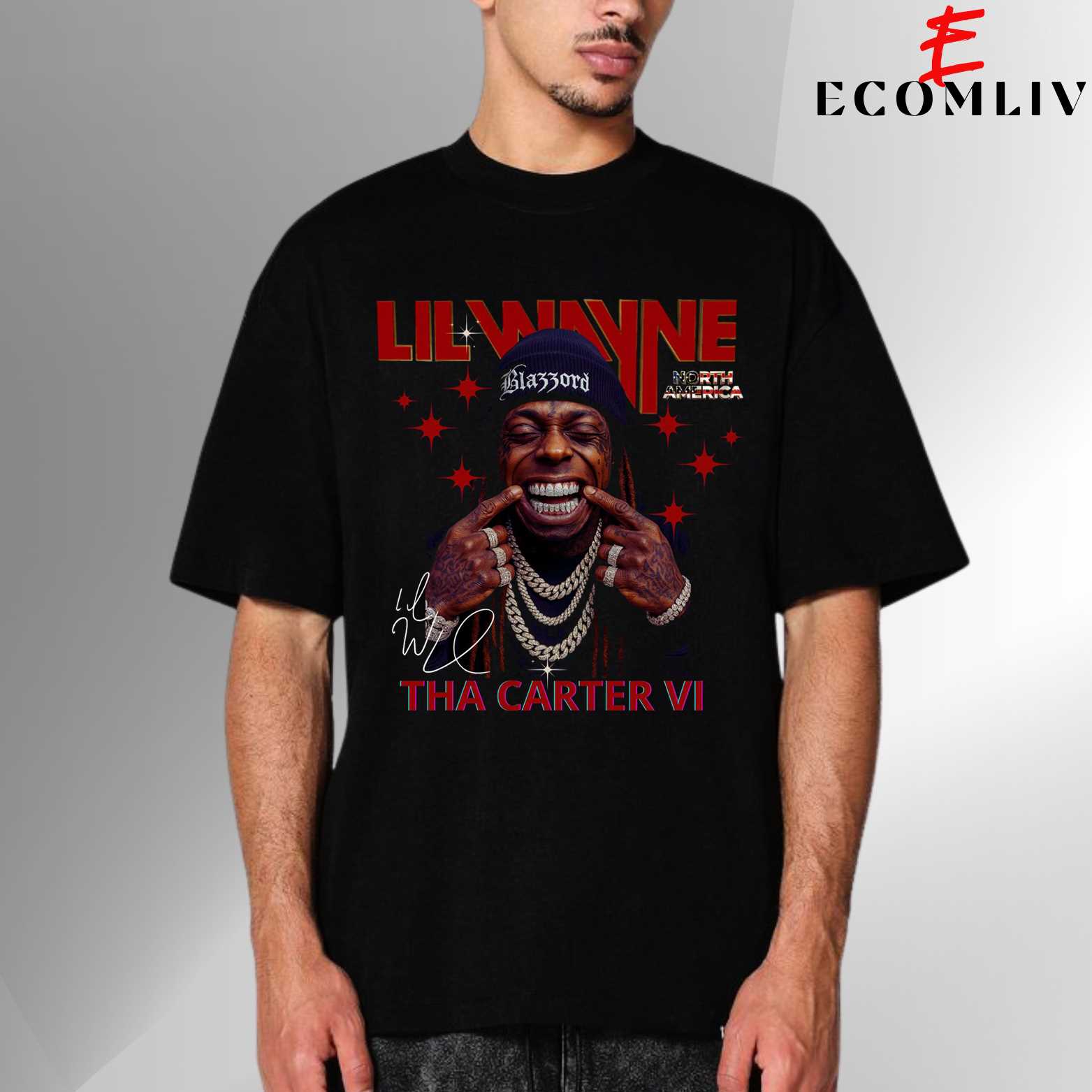 Carter Iv Rap Tee, Album T-Shirt, Lil Wayne Street Merch